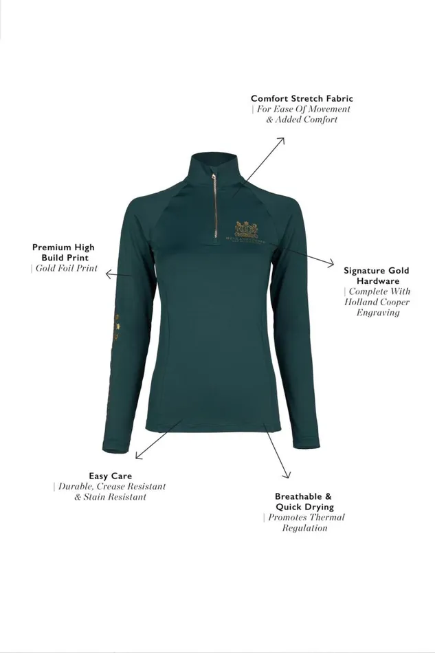 Equestrian Base Layers Holland Cooper Base Layer Petrol Equestrian Base Layers Holland Cooper Base Layer Petrol