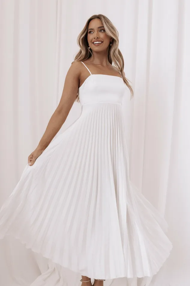 Event Dresses Keegan Maxi Dress White 8211 Petal and Pup Women
