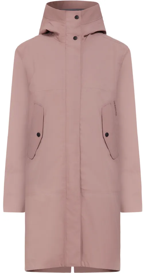 Feena Parka Faded Wine Women Didriksons Spring Jackets
