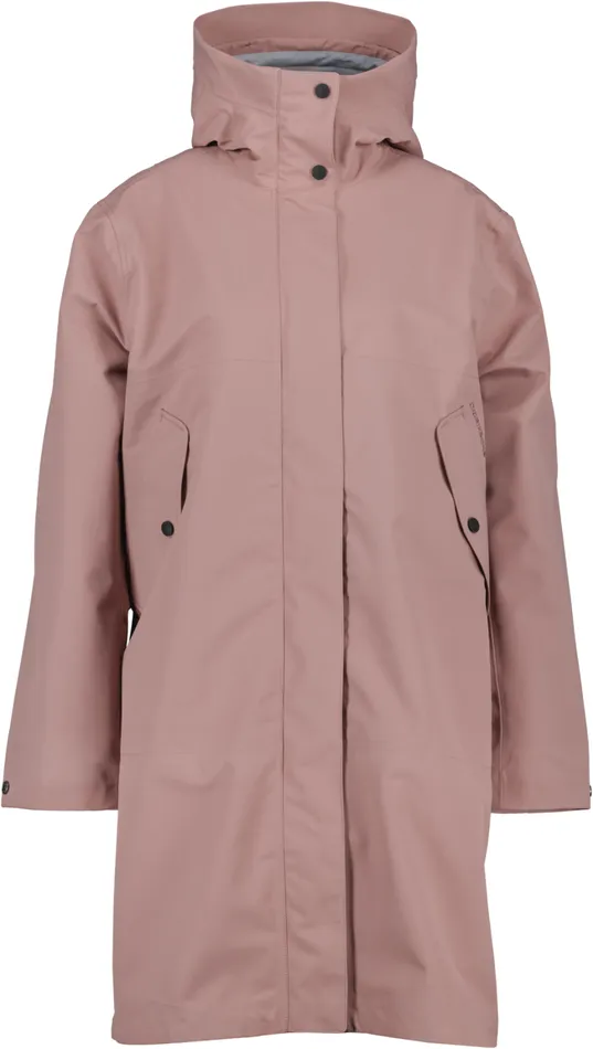 Feena Parka Faded Wine Women Didriksons Spring Jackets