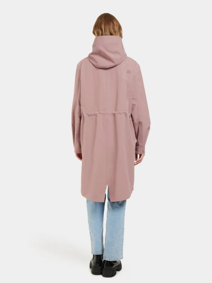 Feena Parka Faded Wine Women Didriksons Spring Jackets