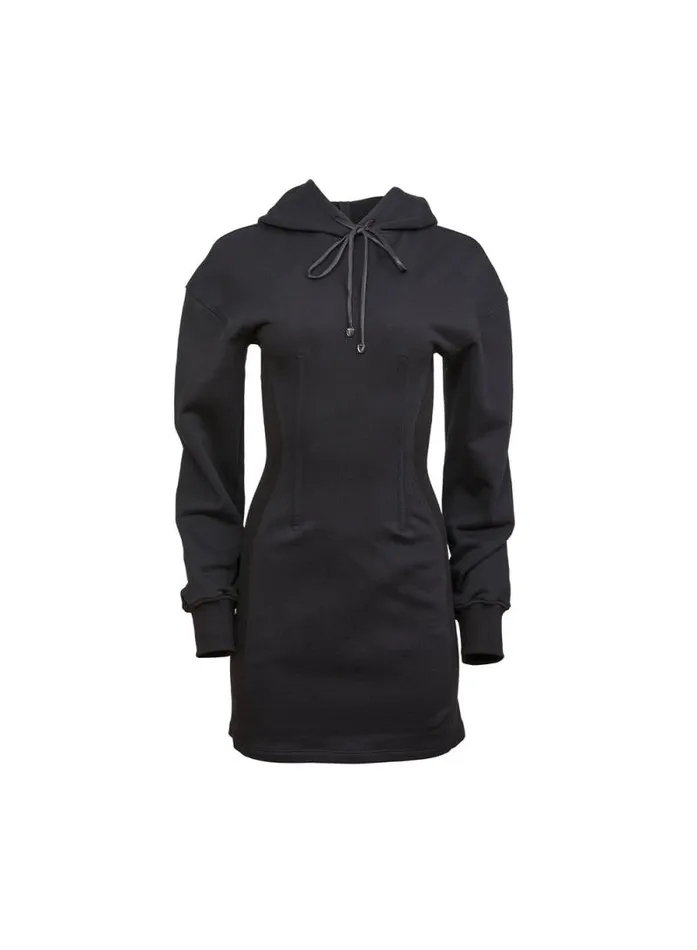 Fleur Du Mal Dresses Hoodie Corset Dress Black 8211 Women Fleur Du Mal Dresses Hoodie Corset Dress Black 8211 Women