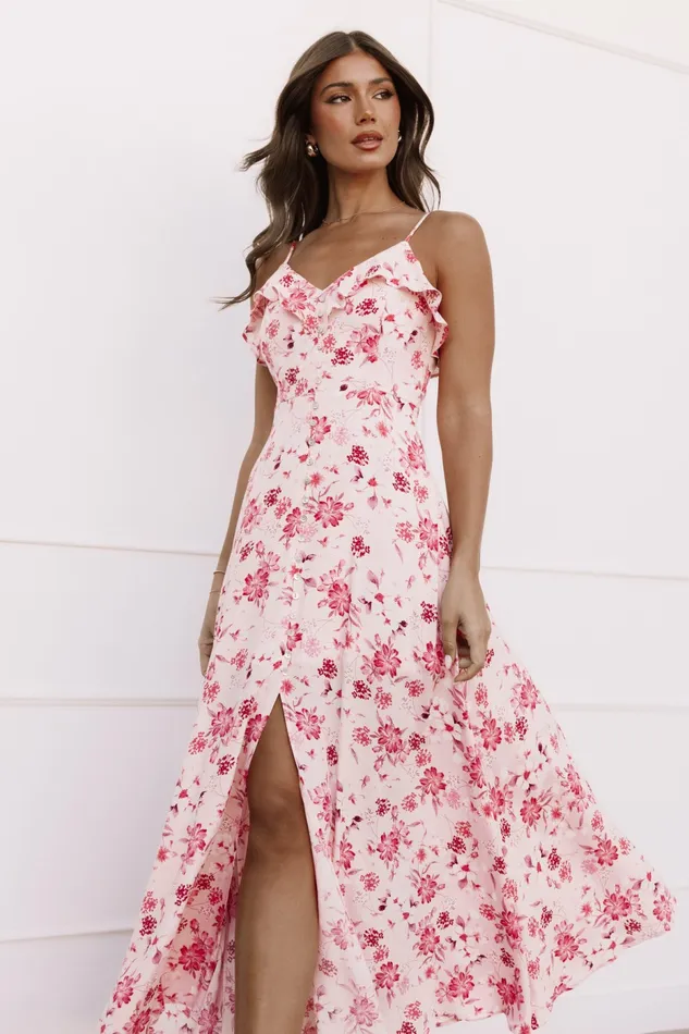 Floral Dresses Rachel Midi Dress Blushed Garden Petal and Pup Women
