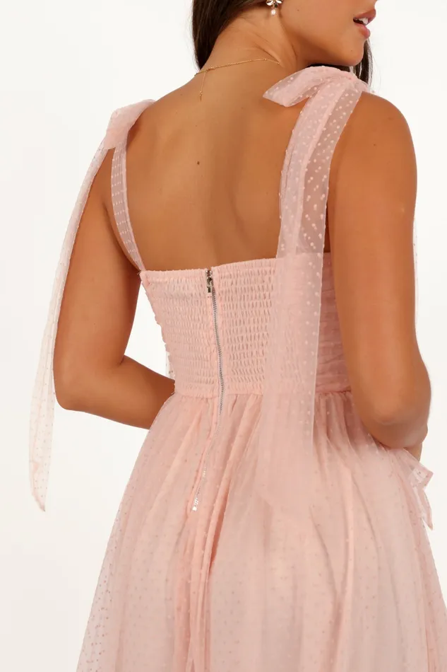 Floret Midi Dress Petal Pink Women Dresses Petal and Pup