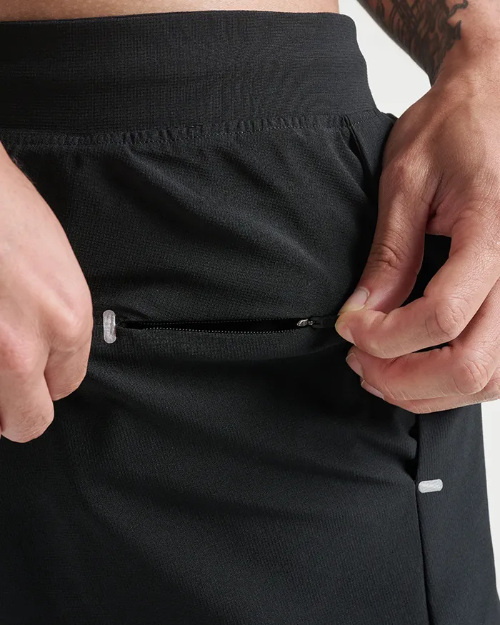 Flux Liner Athletic Short With Freshtek Black Men Stance Shorts