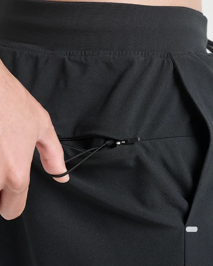 Flux Liner Athletic Short With Freshtek Black Men Stance Shorts