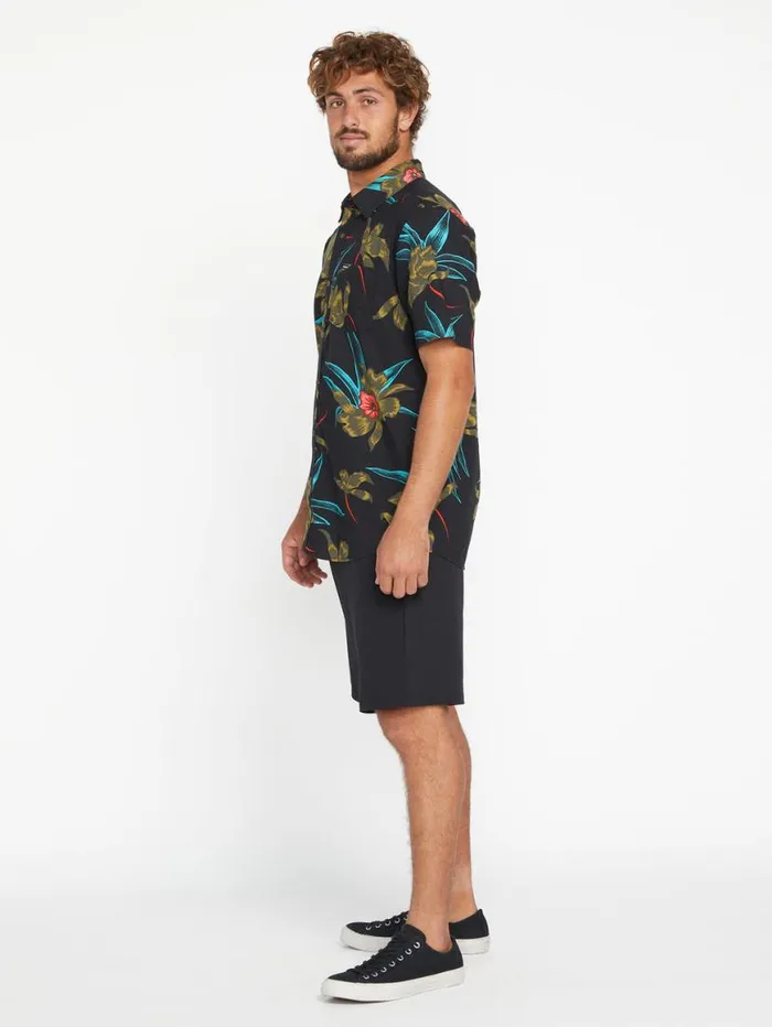 Frickin Cross Shred Shorts 8211 Black Mens Volcom Hiking