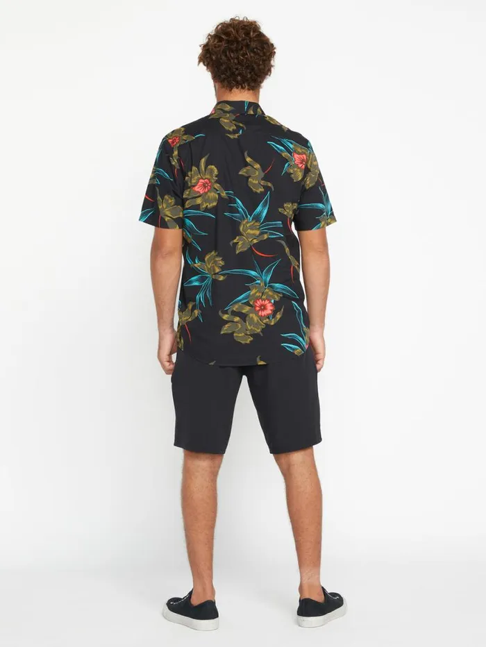 Frickin Cross Shred Shorts 8211 Black Mens Volcom Hiking