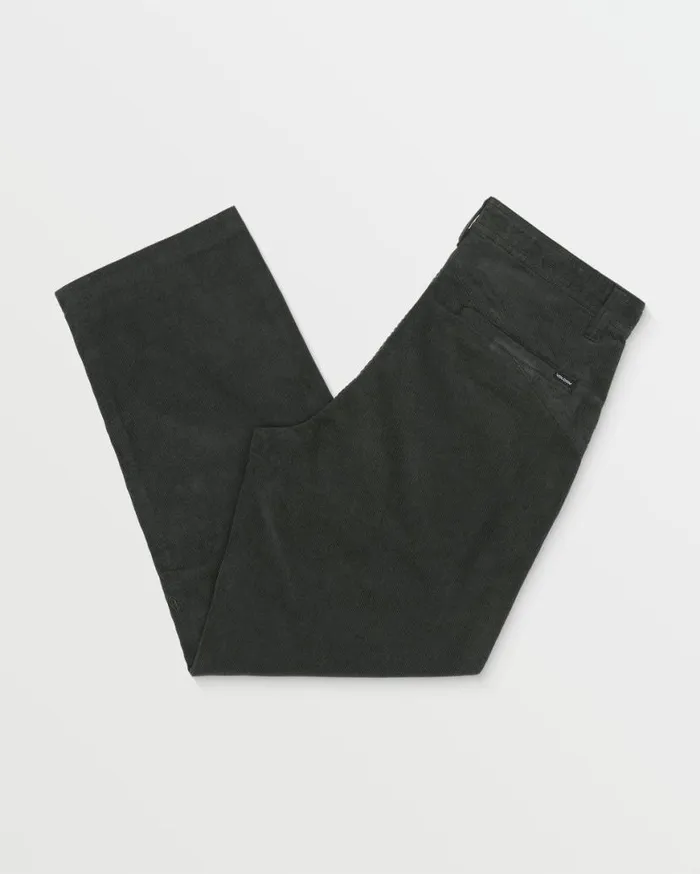 Frickin Loose Tapered Corduroy Pants 8211 Stealth Mens Volcom Pants