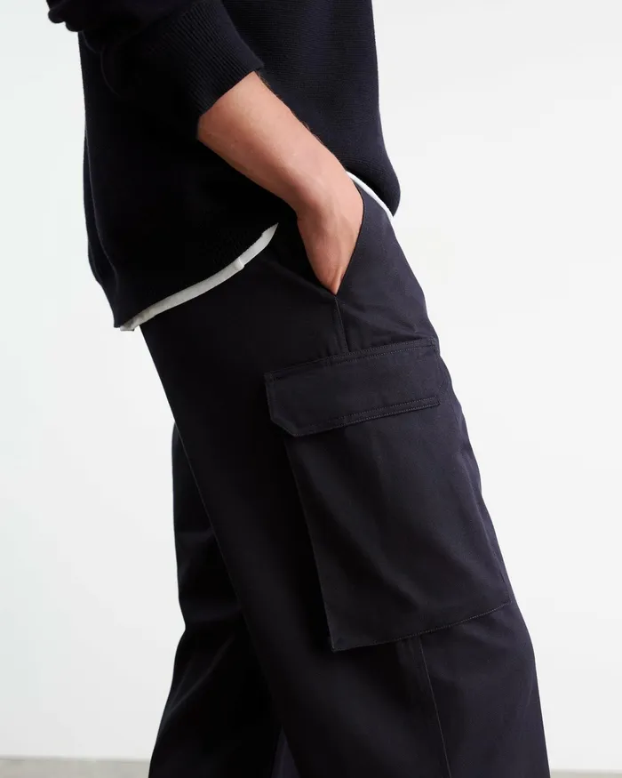 FRIEDMAN PANT Midnight Men Nili Lotan Pants and Shorts