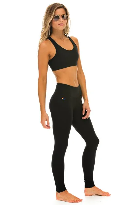 Full Length Leggings 8211 Black Women Aviator Nation Leggings