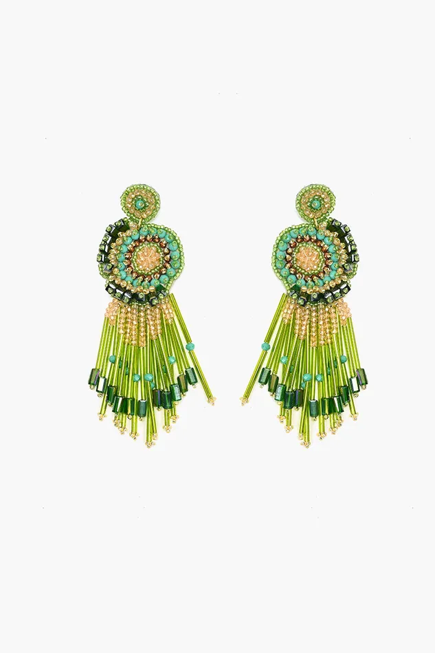 Glam Sham Beaded Earrings Women Jewelry America and Beyond