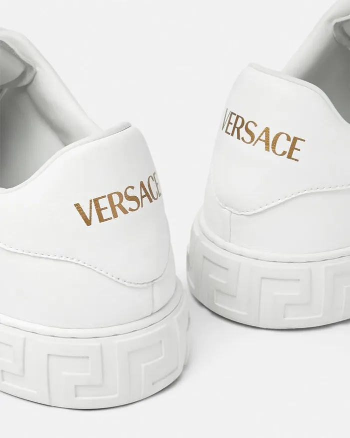 Greca Sneakers White Men Versace Sneakers