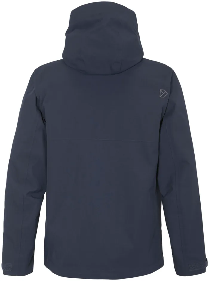 Grit Men039s Jacket Dark Night Blue Men Didriksons Shell Jackets