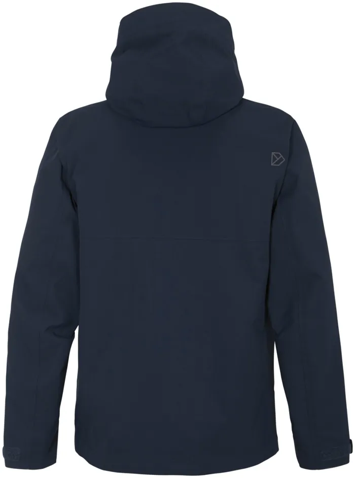 Grit Men039s Jacket Dark Night Blue Men Didriksons Shell Jackets