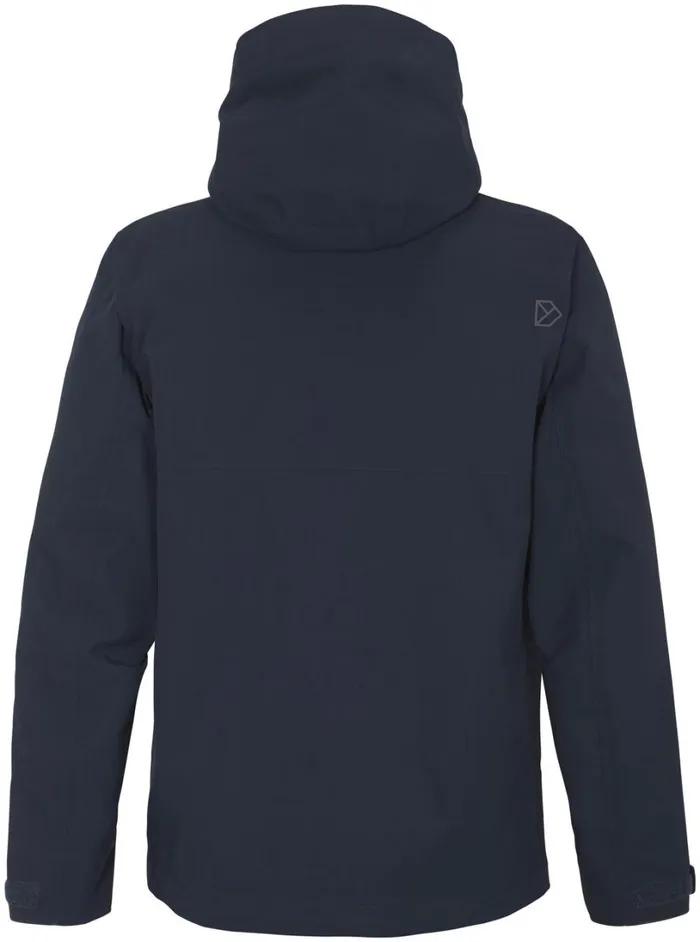 Grit Men039s Jacket Dark Night Blue Men Didriksons Shell Jackets