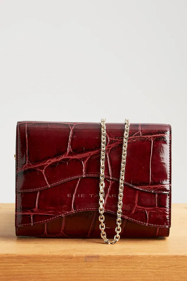 Handbags Women Elie Tahari Convertible Small Clutch Plum Handbags Women Elie Tahari Convertible Small Clutch Plum