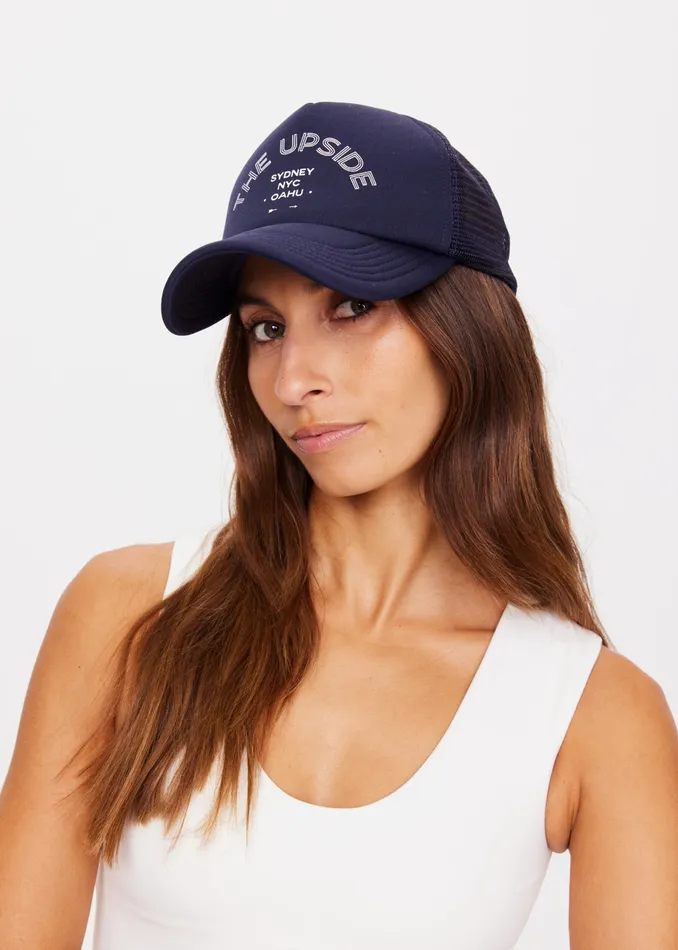 Hats and Headwear JETSET TRUCKER HAT THE UPSIDE Women Hats and Headwear JETSET TRUCKER HAT THE UPSIDE Women