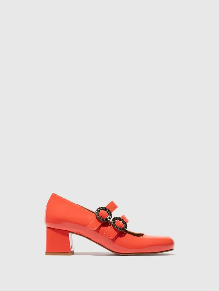 Heel Shoes SEFY084FLY SCARLET Women Fly London Shoes