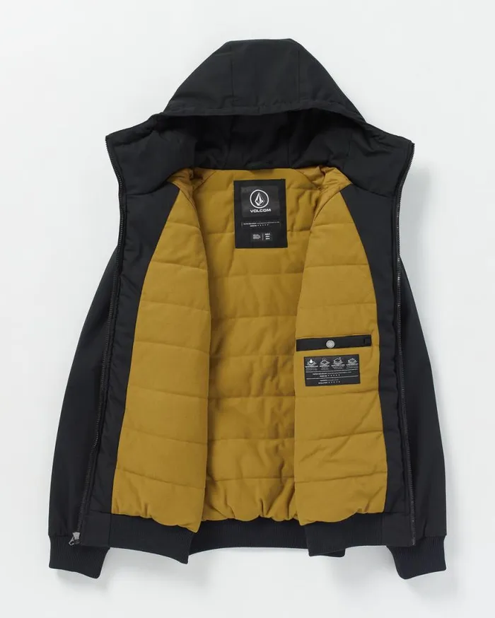 Hernan 10K Jacket 8211 Black Mens Volcom Jackets