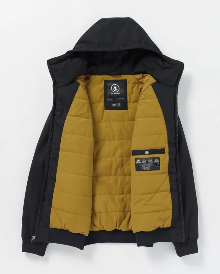 Hernan 10K Jacket 8211 Black Mens Volcom Jackets