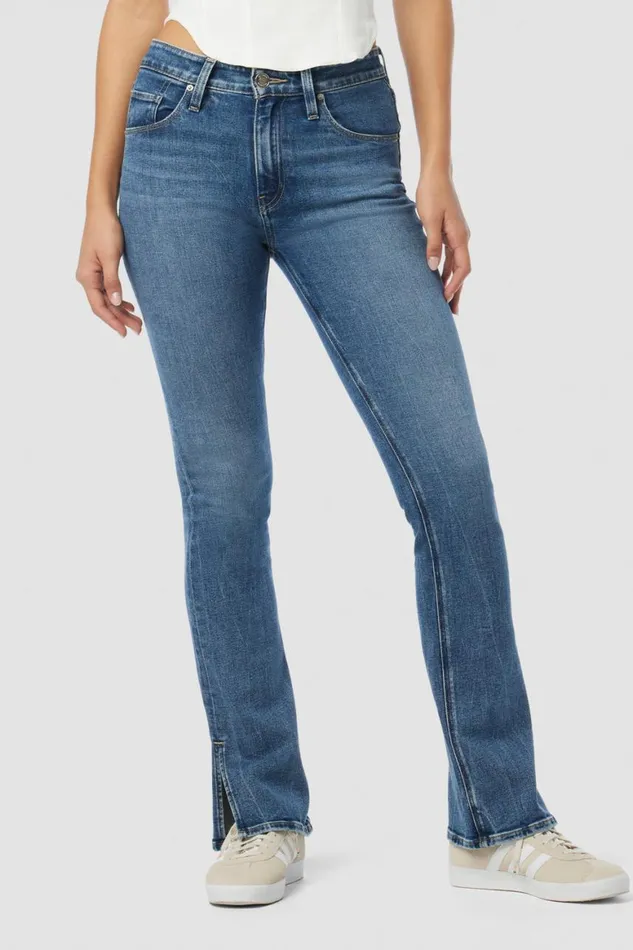 Hudson Jeans Bootcut Barbara HighRise Baby Bootcut Jean W Slit Hem Lottery 8211 Women Hudson Jeans Bootcut Barbara HighRise Baby Bootcut Jean W Slit Hem Lottery 8211 Women