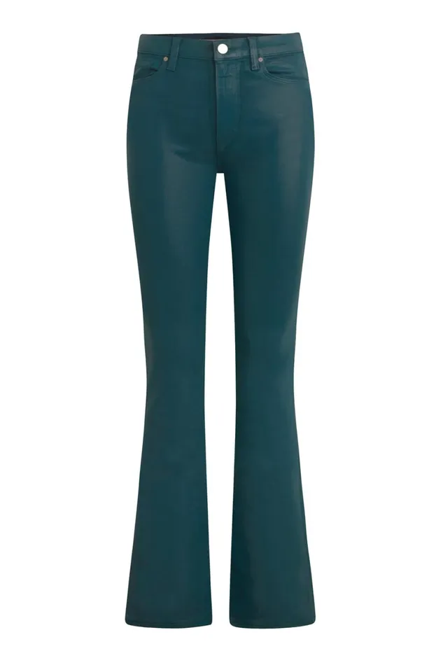 Hudson Jeans Bootcut Barbara HighRise Bootcut Jean Deep Teal Coated 8211 Women Hudson Jeans Bootcut Barbara HighRise Bootcut Jean Deep Teal Coated 8211 Women