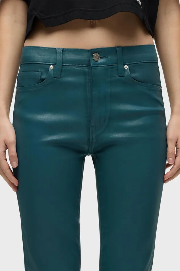 Hudson Jeans Bootcut Barbara HighRise Bootcut Jean Deep Teal Coated 8211 Women Hudson Jeans Bootcut Barbara HighRise Bootcut Jean Deep Teal Coated 8211 Women