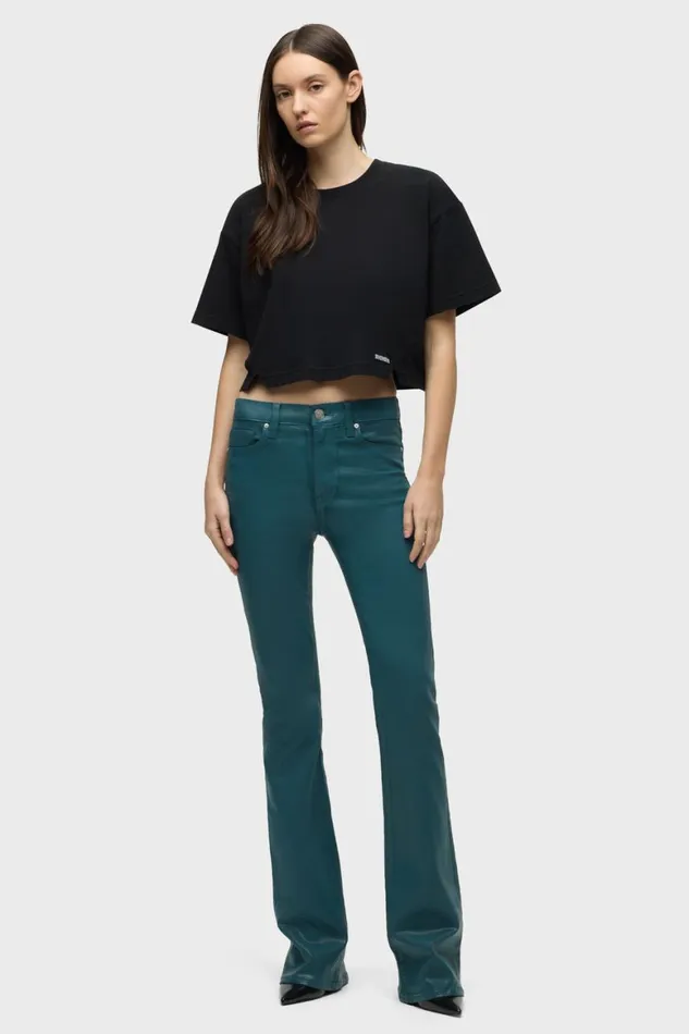 Hudson Jeans Bootcut Barbara HighRise Bootcut Jean Deep Teal Coated 8211 Women Hudson Jeans Bootcut Barbara HighRise Bootcut Jean Deep Teal Coated 8211 Women