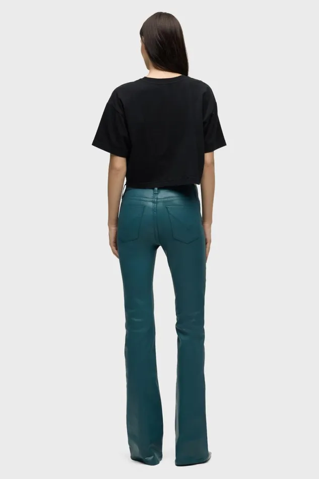 Hudson Jeans Bootcut Barbara HighRise Bootcut Jean Deep Teal Coated 8211 Women Hudson Jeans Bootcut Barbara HighRise Bootcut Jean Deep Teal Coated 8211 Women
