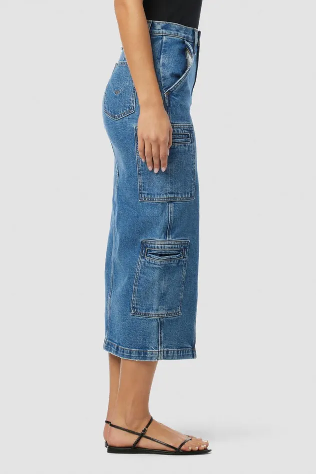 Hudson Jeans Cargo Reconstructed Skirt W Cargo Welt Pockets Golden Hour 8211 Women Hudson Jeans Cargo Reconstructed Skirt W Cargo Welt Pockets Golden Hour 8211 Women
