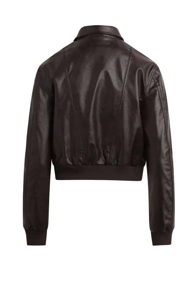 Hudson Jeans Jackets and Outerwear Bomber Jacket Marbled Vegan Leather 8211 Women Hudson Jeans Jackets and Outerwear Bomber Jacket Marbled Vegan Leather 8211 Women