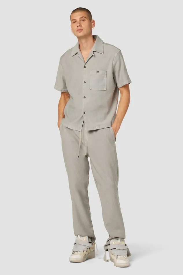 Hudson Jeans Pants Linen Trouser Cement 8211 Men Hudson Jeans Pants Linen Trouser Cement 8211 Men
