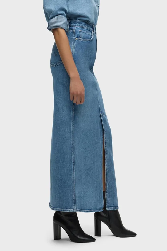 Hudson Jeans Skirts Reconstructed Skirt Maxi Sugarcoat 8211 Women Hudson Jeans Skirts Reconstructed Skirt Maxi Sugarcoat 8211 Women