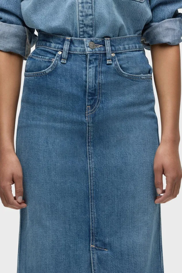 Hudson Jeans Skirts Reconstructed Skirt Maxi Sugarcoat 8211 Women Hudson Jeans Skirts Reconstructed Skirt Maxi Sugarcoat 8211 Women