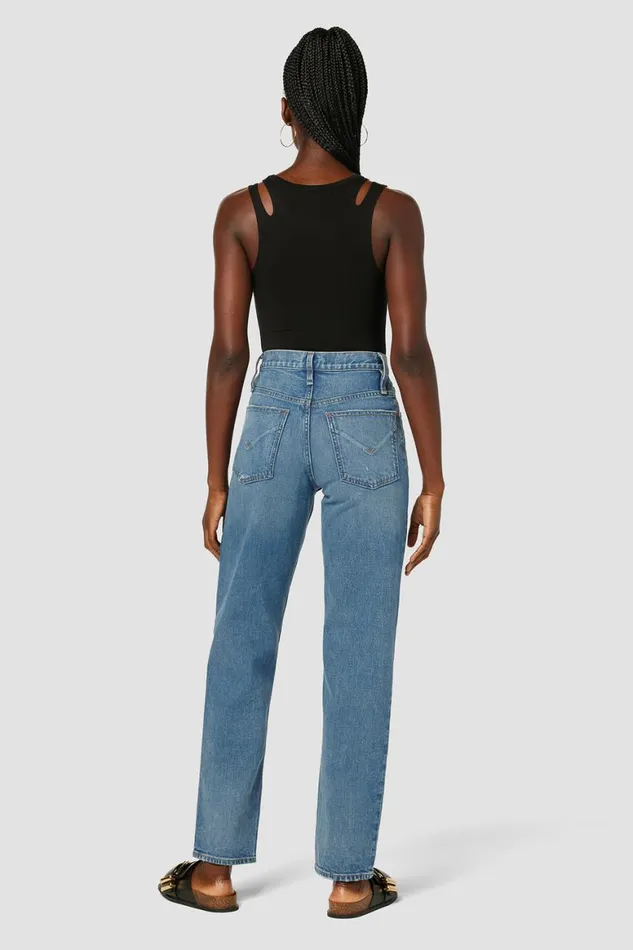 Hudson Jeans Straight James HighRise Barrel Jean Coastline 8211 Women Hudson Jeans Straight James HighRise Barrel Jean Coastline 8211 Women