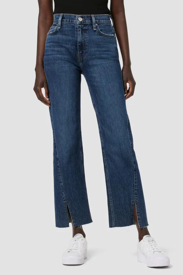 Hudson Jeans Straight Remi HighRise Straight Ankle Forward Seam Petite Jean W Slit Hem Indigo Breeze 8211 Women Hudson Jeans Straight Remi HighRise Straight Ankle Forward Seam Petite Jean W Slit Hem Indigo Breeze 8211 Women