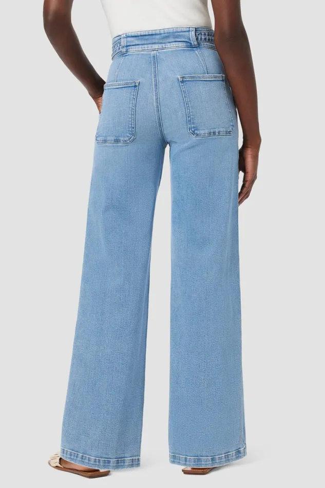 Hudson Jeans Wide Leg Tie Waist Wide Leg Trouser Stardom 8211 Women Hudson Jeans Wide Leg Tie Waist Wide Leg Trouser Stardom 8211 Women