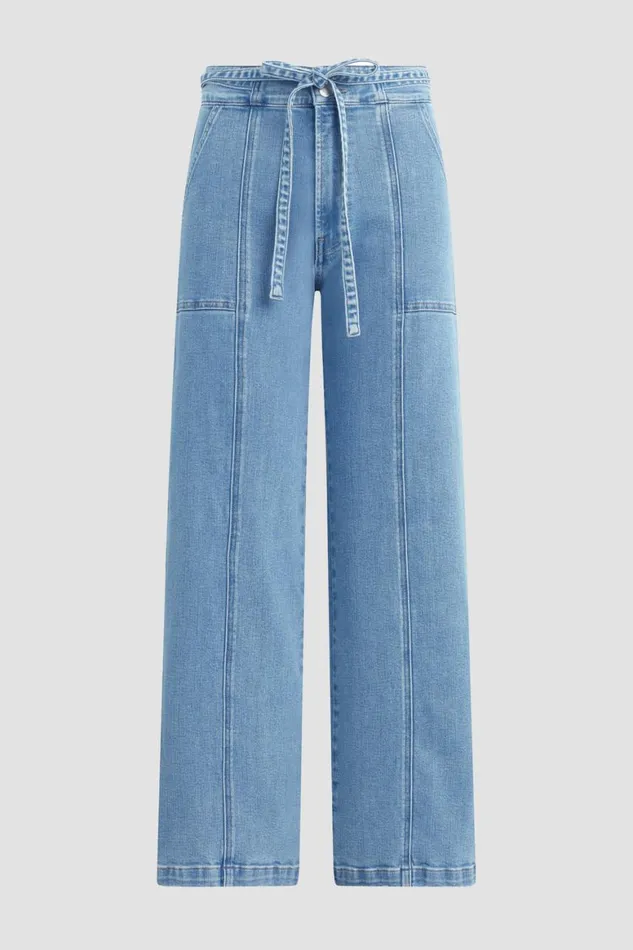 Hudson Jeans Wide Leg Tie Waist Wide Leg Trouser Stardom 8211 Women Hudson Jeans Wide Leg Tie Waist Wide Leg Trouser Stardom 8211 Women
