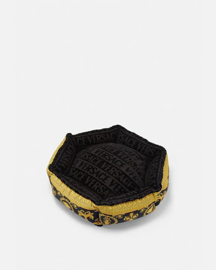 I Baroque Pet Bed Black Home and Lifestyle Versace Pet Accessories