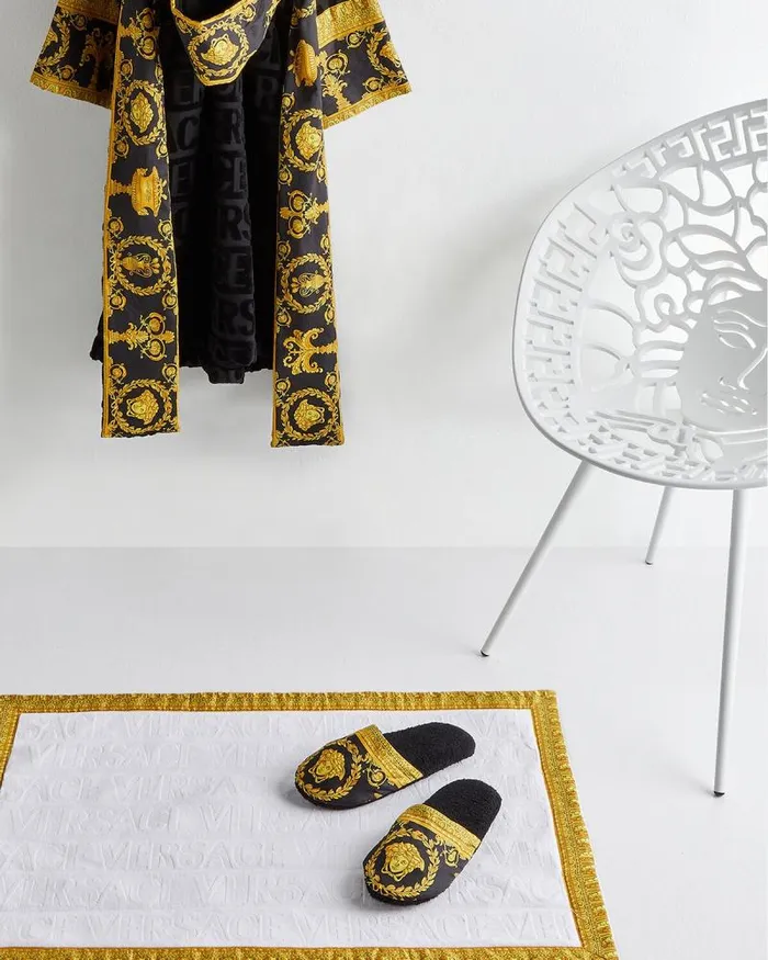 I Baroque Slippers Black Home and Lifestyle Versace Slippers