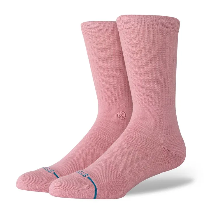 Icon Crew Socks Dustyrose MenWomen Stance Crew
