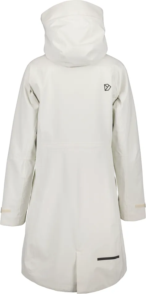 Ilma Parka White Foam Women Didriksons Shell Jackets