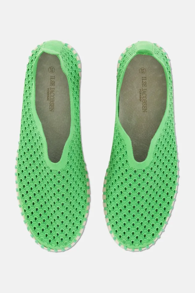 Ilse Jacobsen Flats 8211 Bright Green Women Tulip Flats Ilse Jacobsen Flats 8211 Bright Green Women Tulip Flats