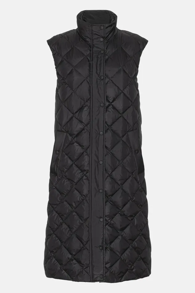 Ilse Jacobsen Long Down Vest 8211 Black Women Jackets And Coats Ilse Jacobsen Long Down Vest 8211 Black Women Jackets And Coats