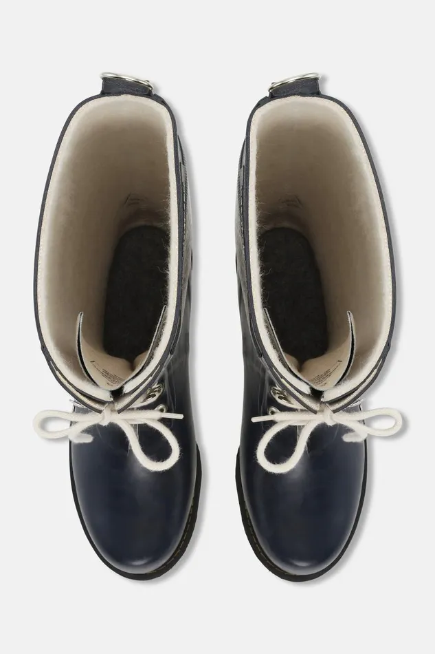 Ilse Jacobsen Long Rubber Boots 8211 Dark Indigo Women Rainboots Long