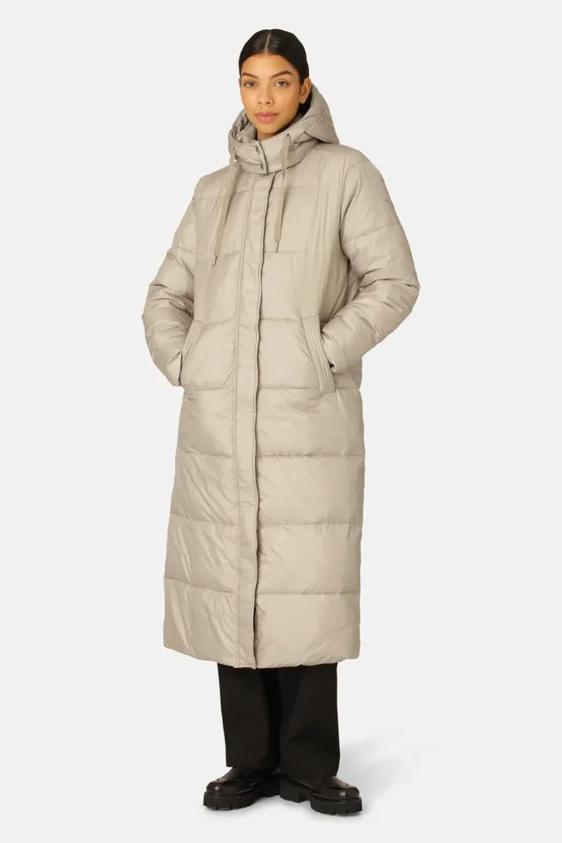 Ilse Jacobsen Padded Long Coat 8211 Cobblestone Women Jackets And Coats Ilse Jacobsen Padded Long Coat 8211 Cobblestone Women Jackets And Coats