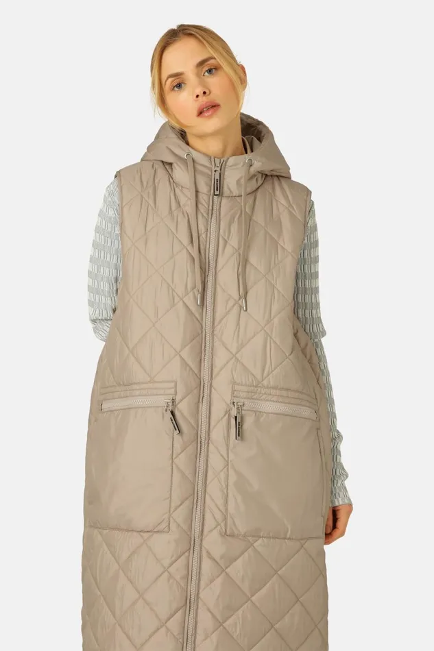 Ilse Jacobsen Padded Vest 8211 Cobblestone Women Jackets And Coats Ilse Jacobsen Padded Vest 8211 Cobblestone Women Jackets And Coats