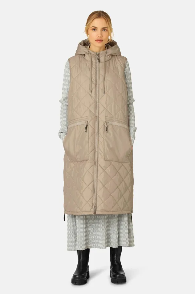 Ilse Jacobsen Padded Vest 8211 Cobblestone Women Jackets And Coats Ilse Jacobsen Padded Vest 8211 Cobblestone Women Jackets And Coats