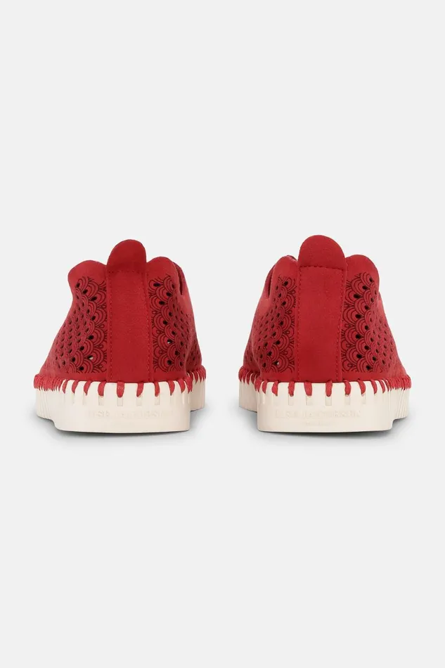 Ilse Jacobsen Tulip SlipIn 8211 Deep Red Women Tulip Flats Ilse Jacobsen Tulip SlipIn 8211 Deep Red Women Tulip Flats